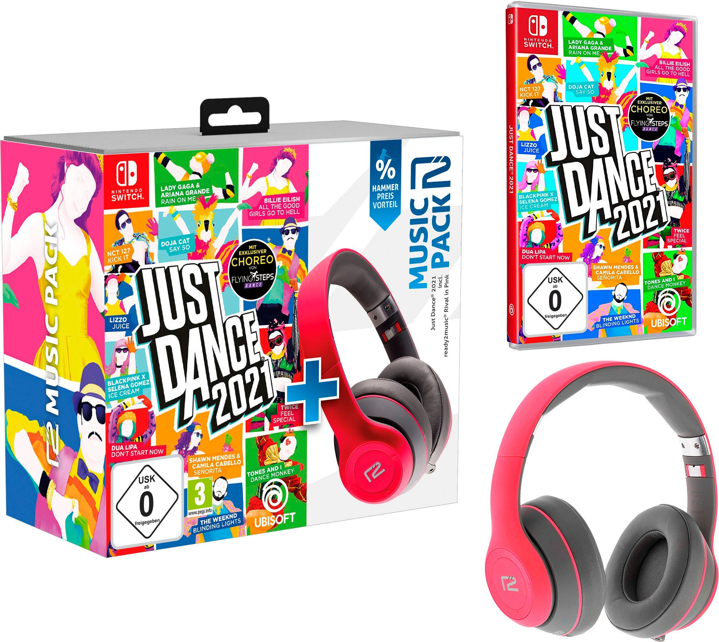 Image of Just Dance 2021 Nintendo Switch, inkl. Rival Kopfhörer