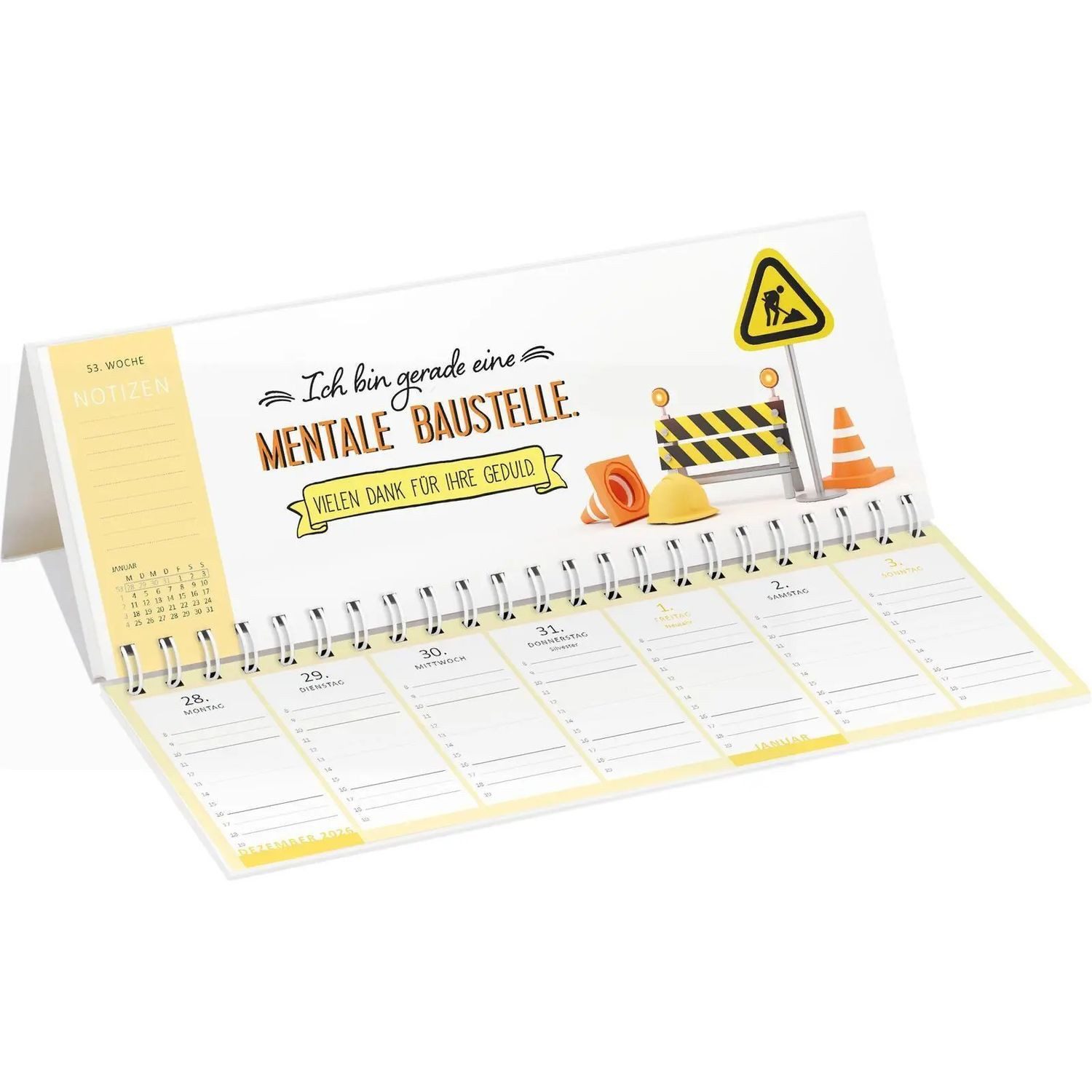 Ars Edition Tischkalender Tischkalender Nie ist der Freitag da, wenn man ihn braucht! 2027