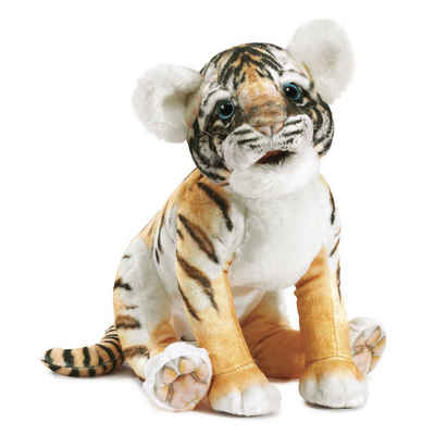 Folkmanis Handpuppen Handpuppe Folkmanis Handpuppe 48 cm Baby Tiger 3190 (Packung)