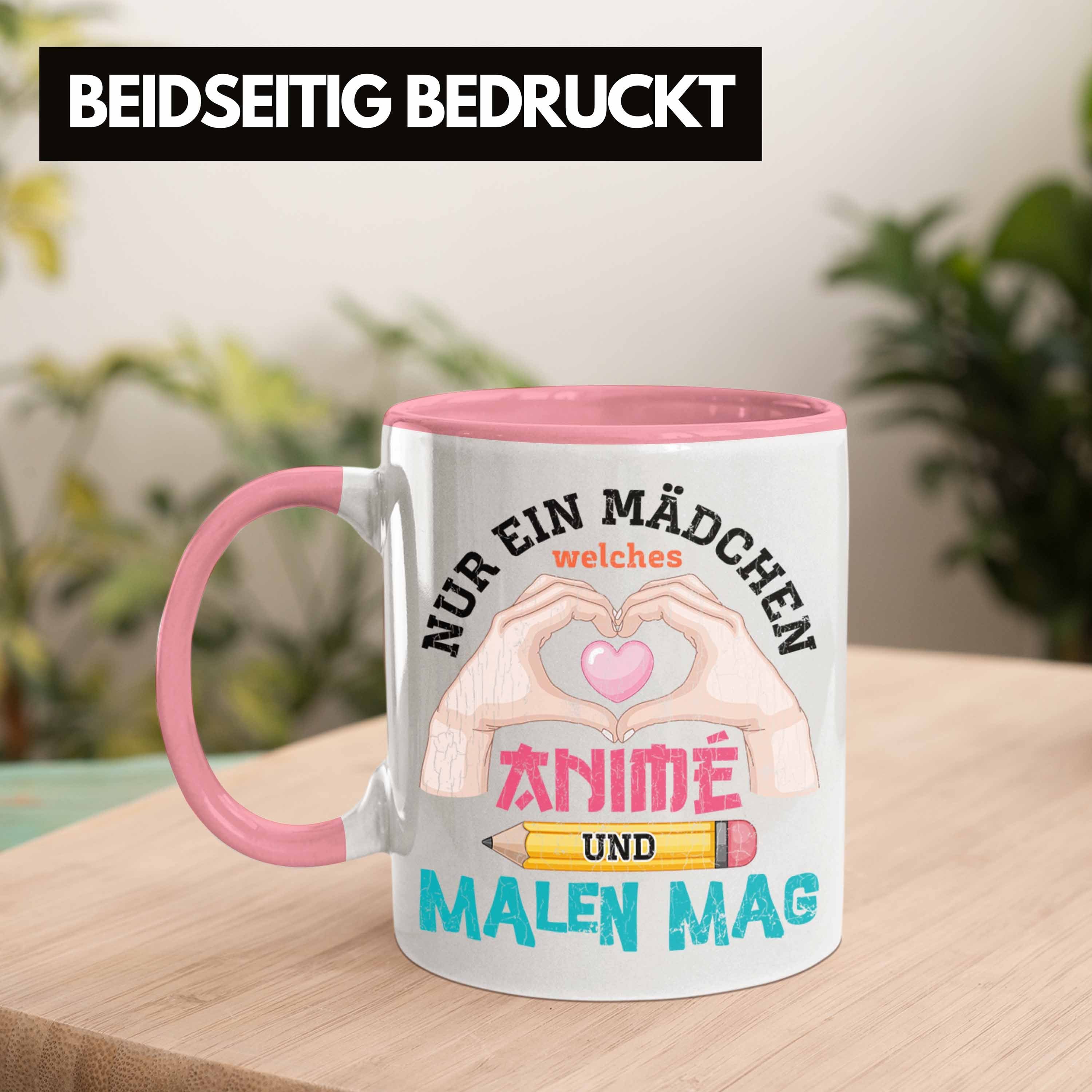 Geschenke Anme Trendation Fan Trendation Kaffeetasse Anime Tasse Spruch - Geschenk Deko Spruch Tasse Rosa