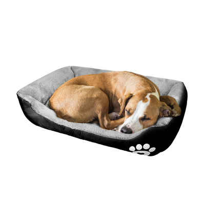 wuuhoo Tierbett Lucky 60cm I flauschiges und gemütliches Hundesofa, für kleine und mittelgroße Hunde I Haustierbett Waschmaschinen geeignet