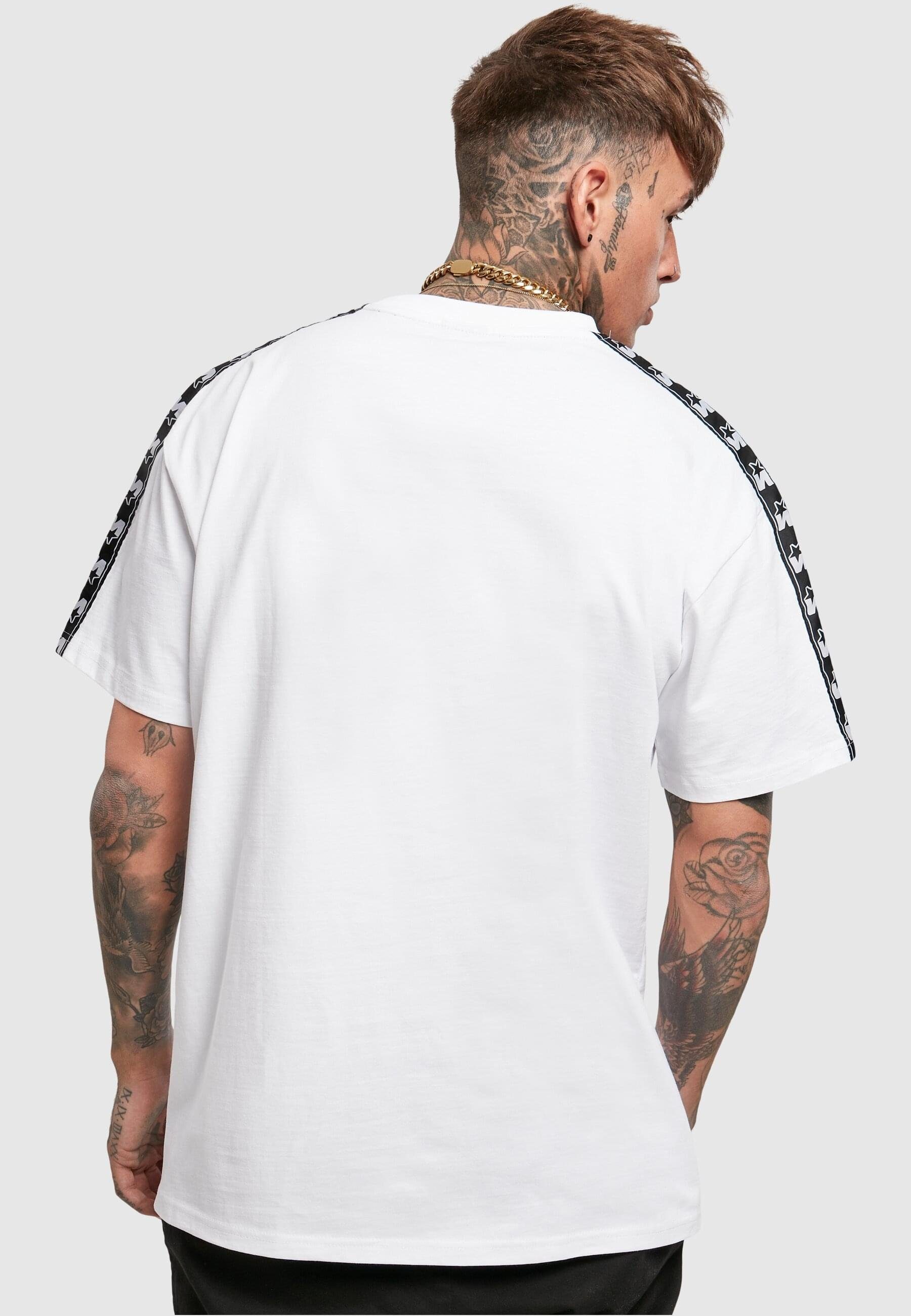 Starter T-Shirt Tee Herren (1-tlg) white Starter Logo Taped
