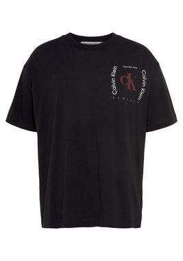 Calvin Klein Jeans T-Shirt mit Logoschriftzügen und CK-Label