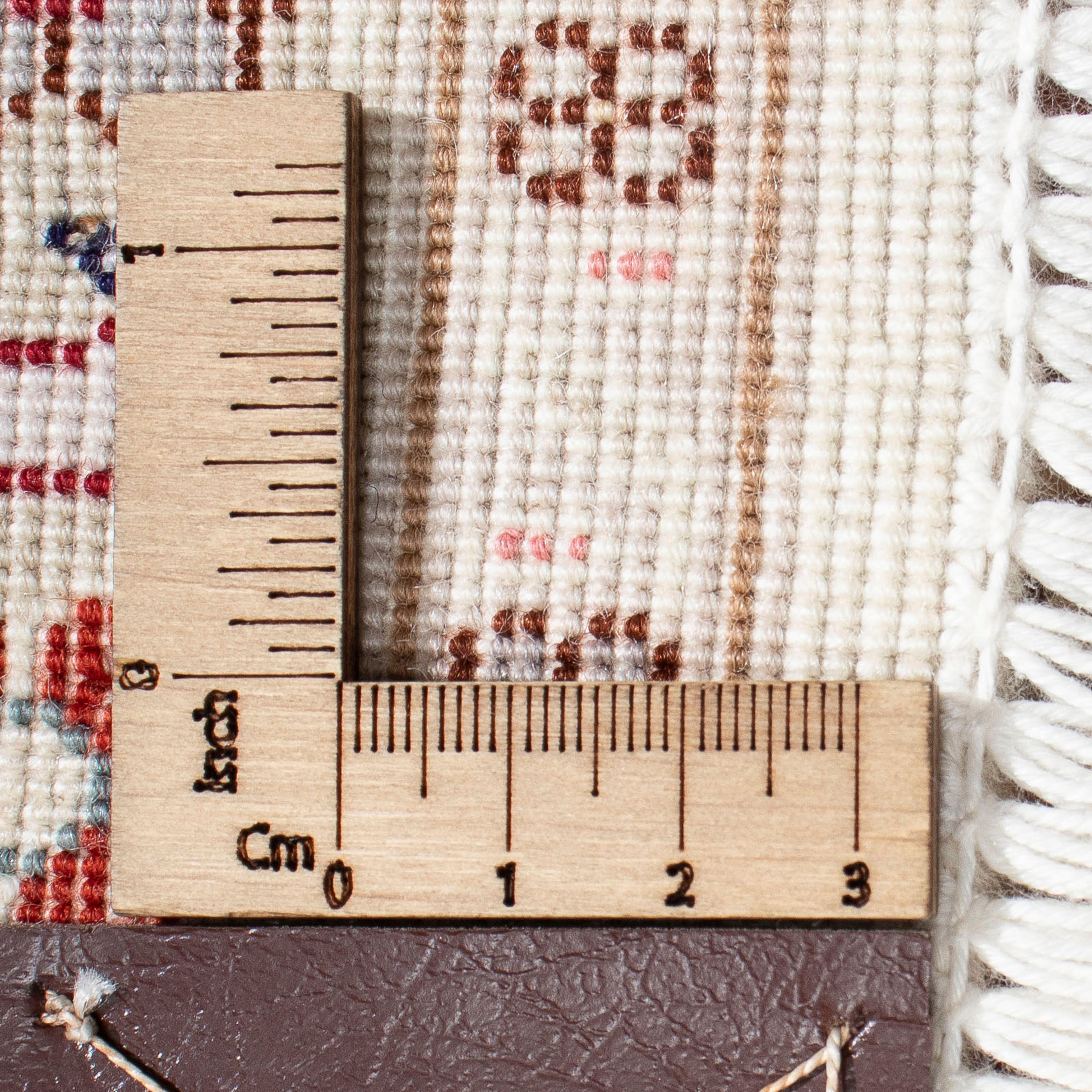 Orientteppich Perser 310 - mit x - Royal 204 mm, Höhe: Zertifikat morgenland, beige, 7 Täbriz rechteckig, - cm Einzelstück Handgeknüpft, Wohnzimmer, 