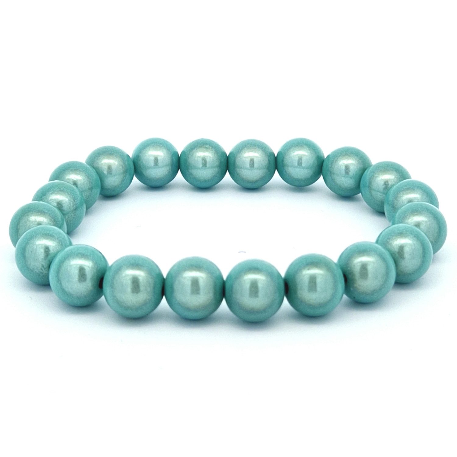 Impala Armband Perlenarmband Wonder aus 10mm Perlen, verschiedene Farben, Damenarmband bunt