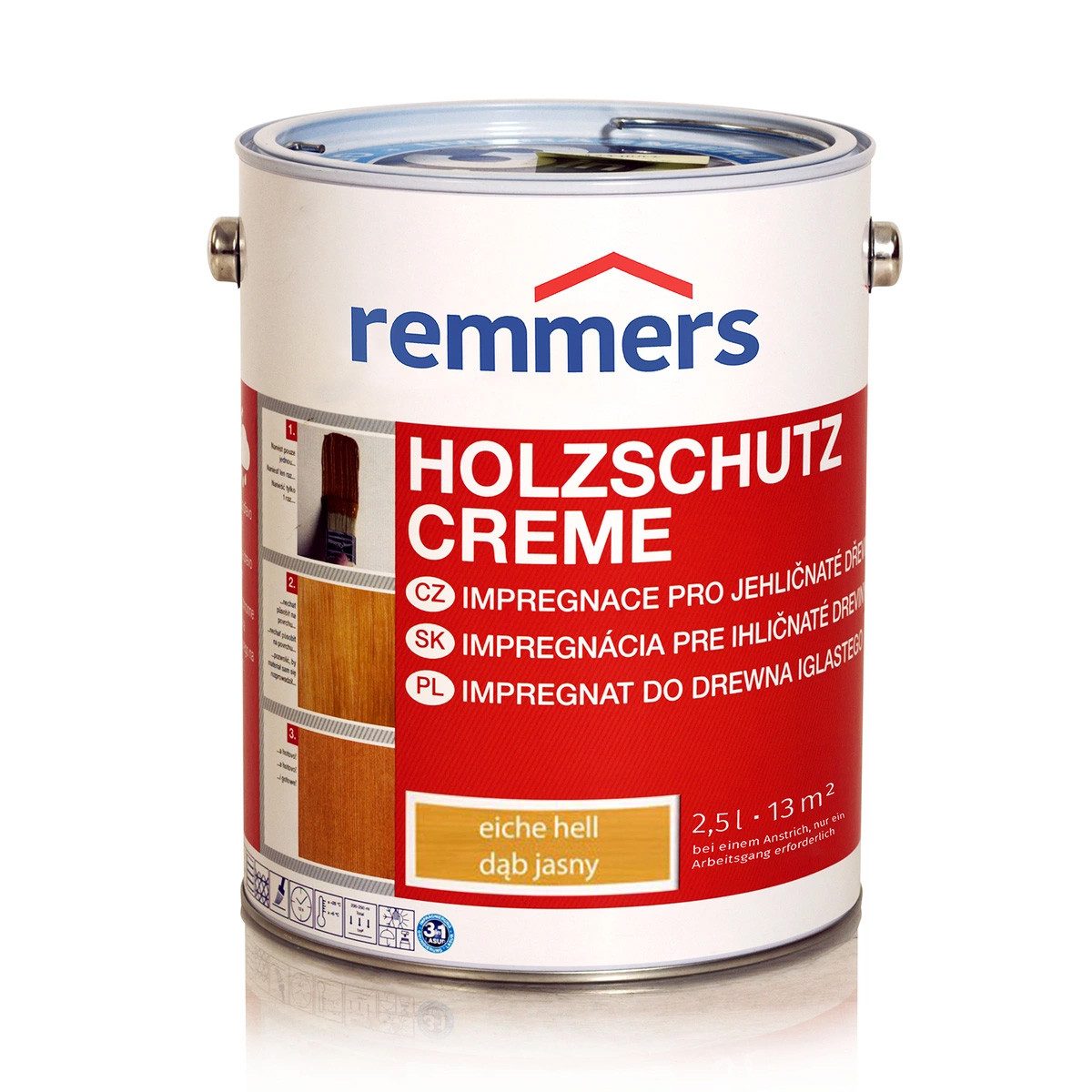 Remmers Holzschutzlasur Remmers Holzschutz-Creme - Holzlasur für außen