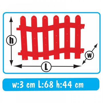 Pilsan Laufgitter Spielzaun, Plastikzaun, Laufgitter 06192, 8 Elemente 68 x 44 x 3 cm