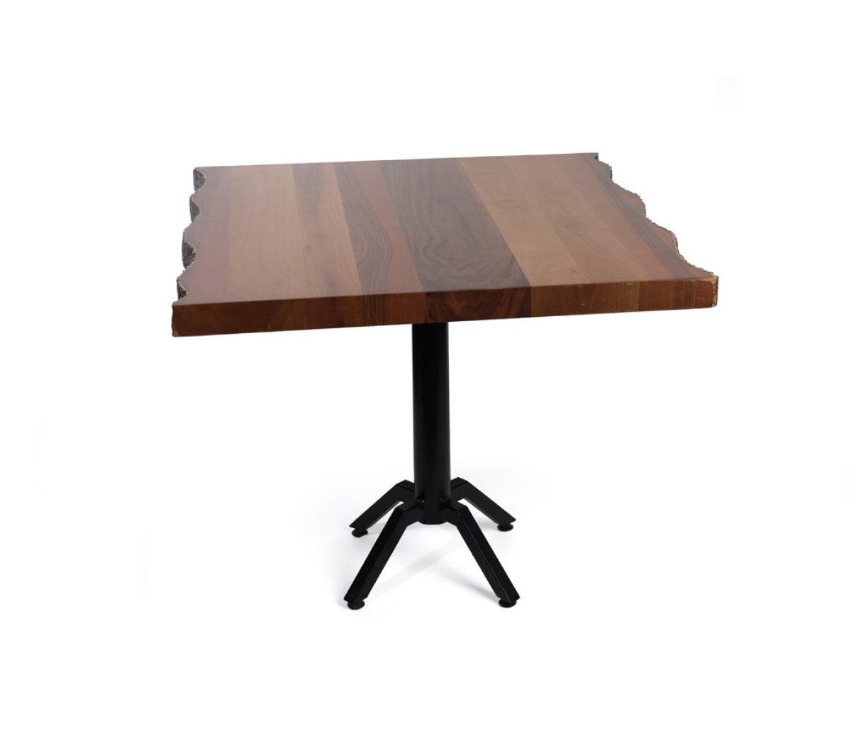 Bartisch JVmoebel Bistro Stehtisch, Stehtisch Tresen Echtes Tisch Möbel Holz Quadratisch