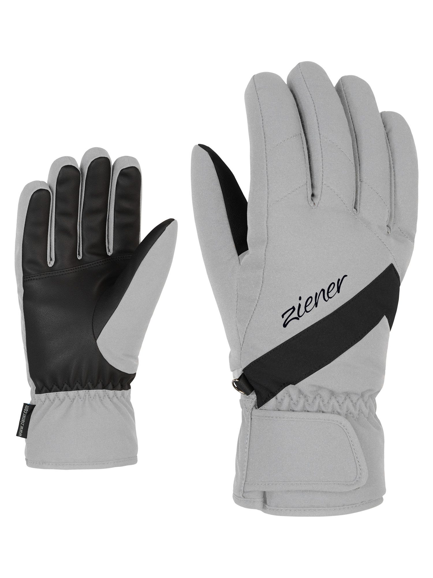 Skihandschuhe ZIENER KAITI AS Handschuh light melange