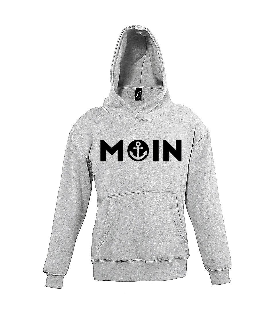 Youth Designz Kapuzenpullover Moin Leuchtturm Kinder Hoodie Pullover mit lustigem Frontprint