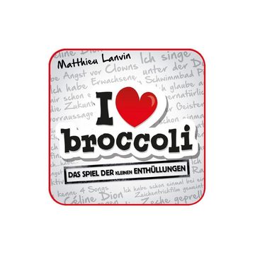 Asmodee Spiel, Familienspiel COGD0003 - I love broccoli, Kartenspiel, für 4-100..., Quizspiel / Wissensspiel