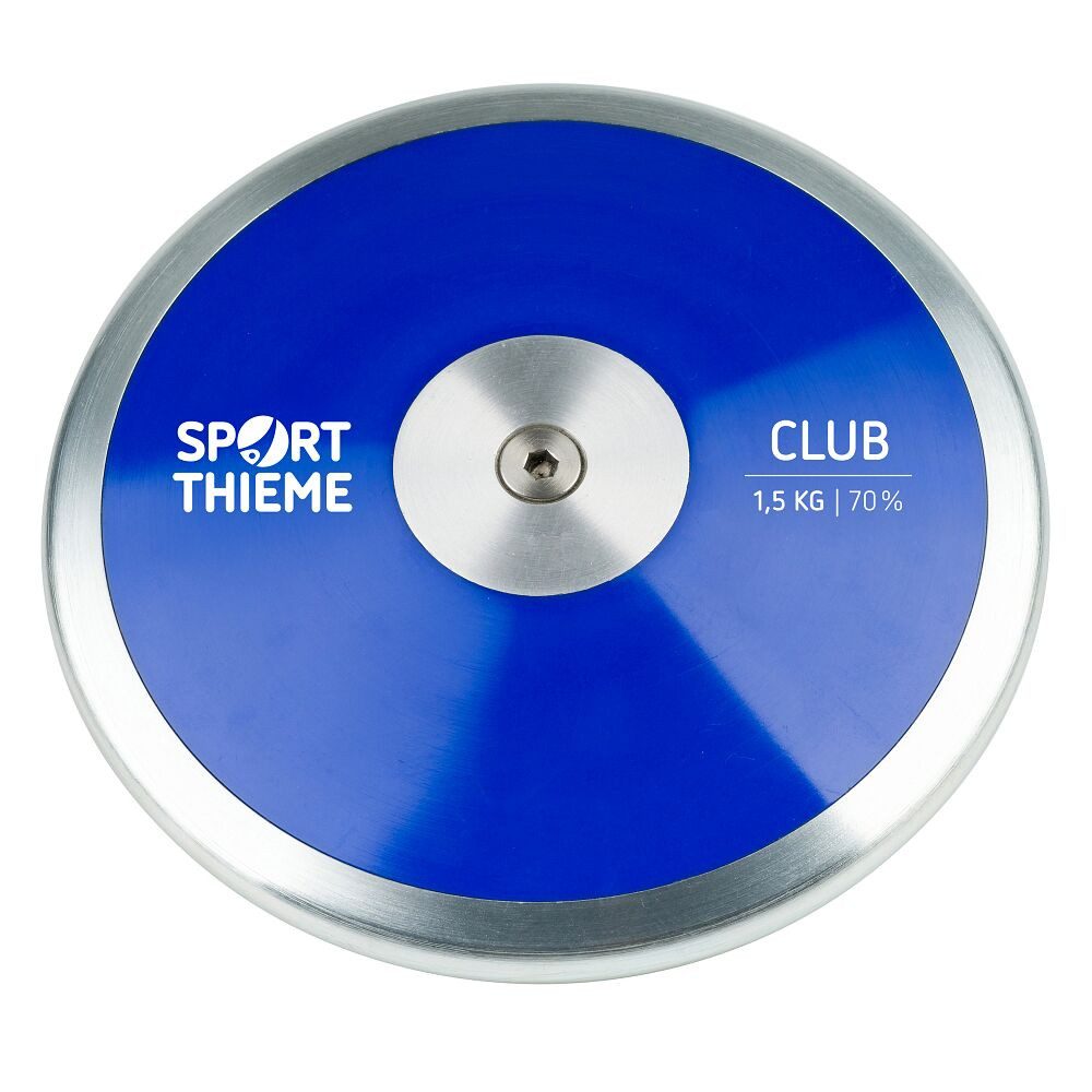 Sport-Thieme Diskusscheibe Wettkampfdiskus Club, Nach den Vorschriften der World Athletics