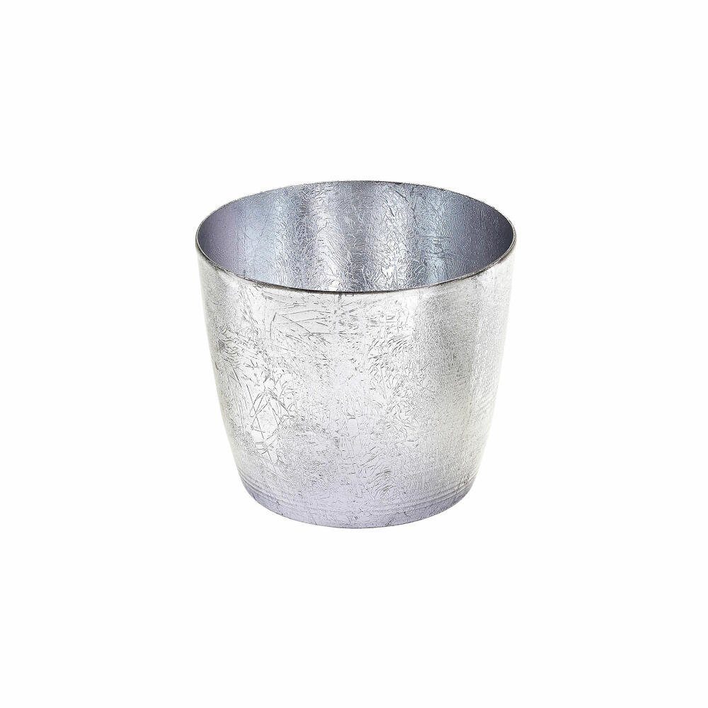Giftcompany Windlicht Madras M Silber 8.5 cm