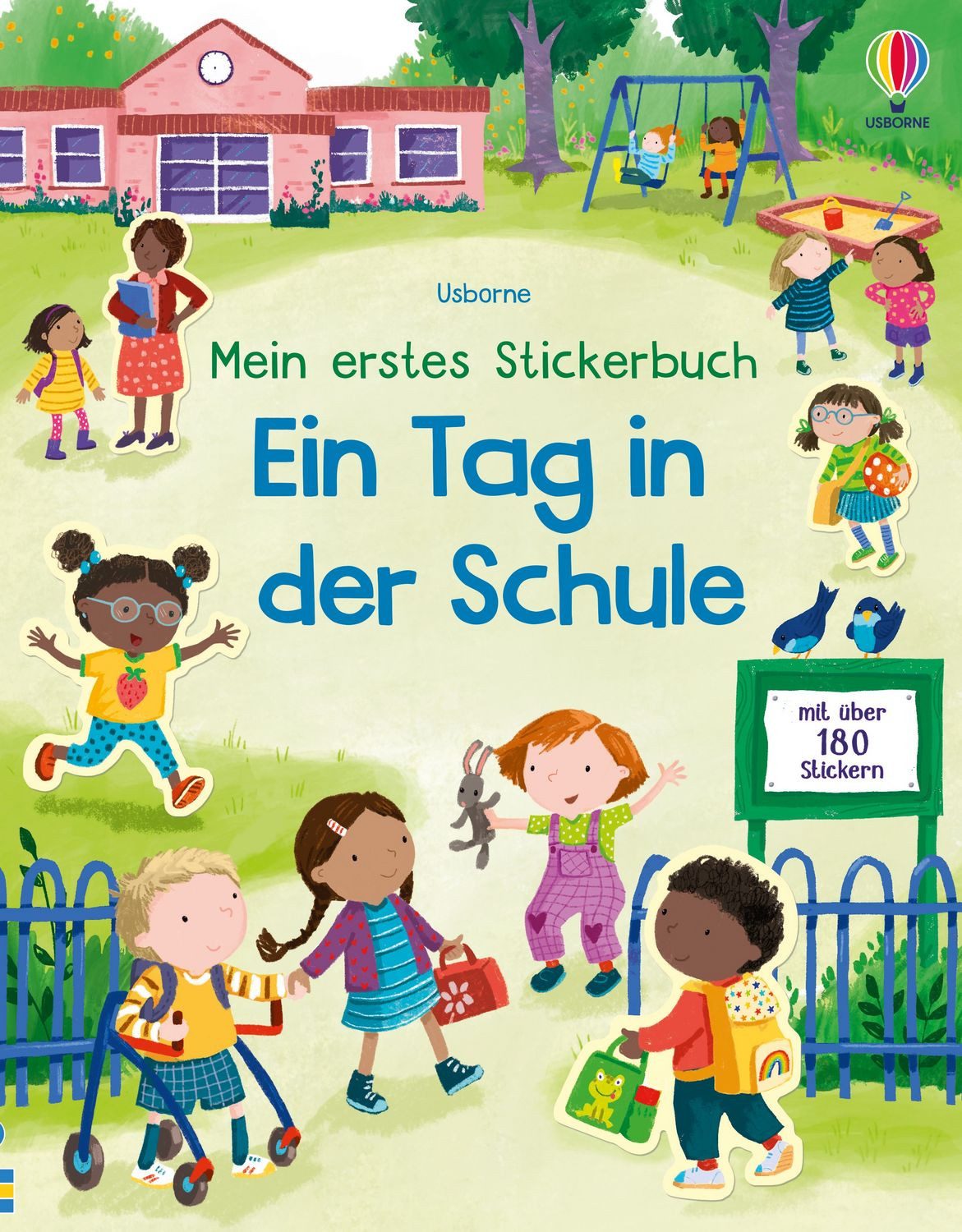 Mein erstes Stickerbuch: Ein Tag in der Schule / diverse