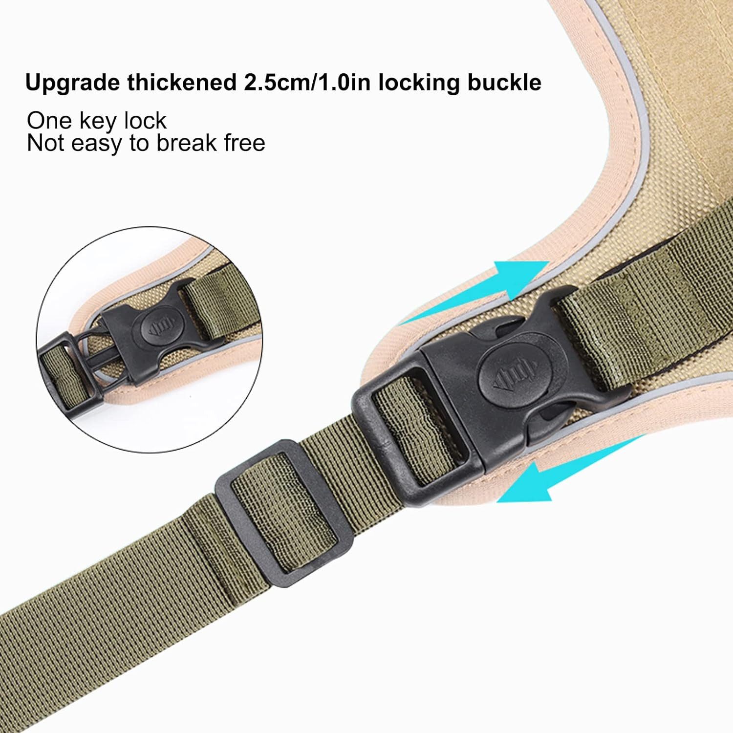 UE Stock Hunde-Geschirr Verstellbare reflektierende Hundegeschirr günstig online kaufen