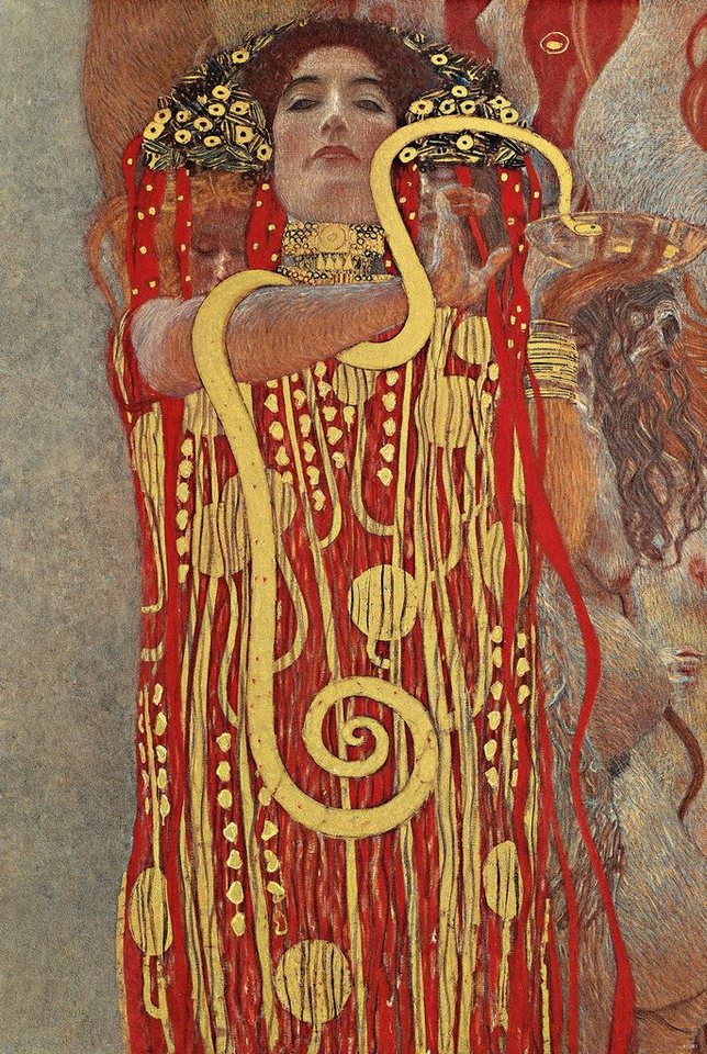 Close Up Poster Hygieia Poster Gustav Klimt 61 x 91,5 cm