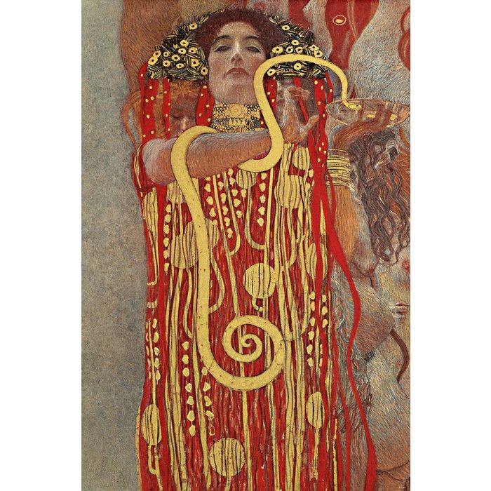 Close Up Poster Hygieia Poster Gustav Klimt 61 x 91 5 cm