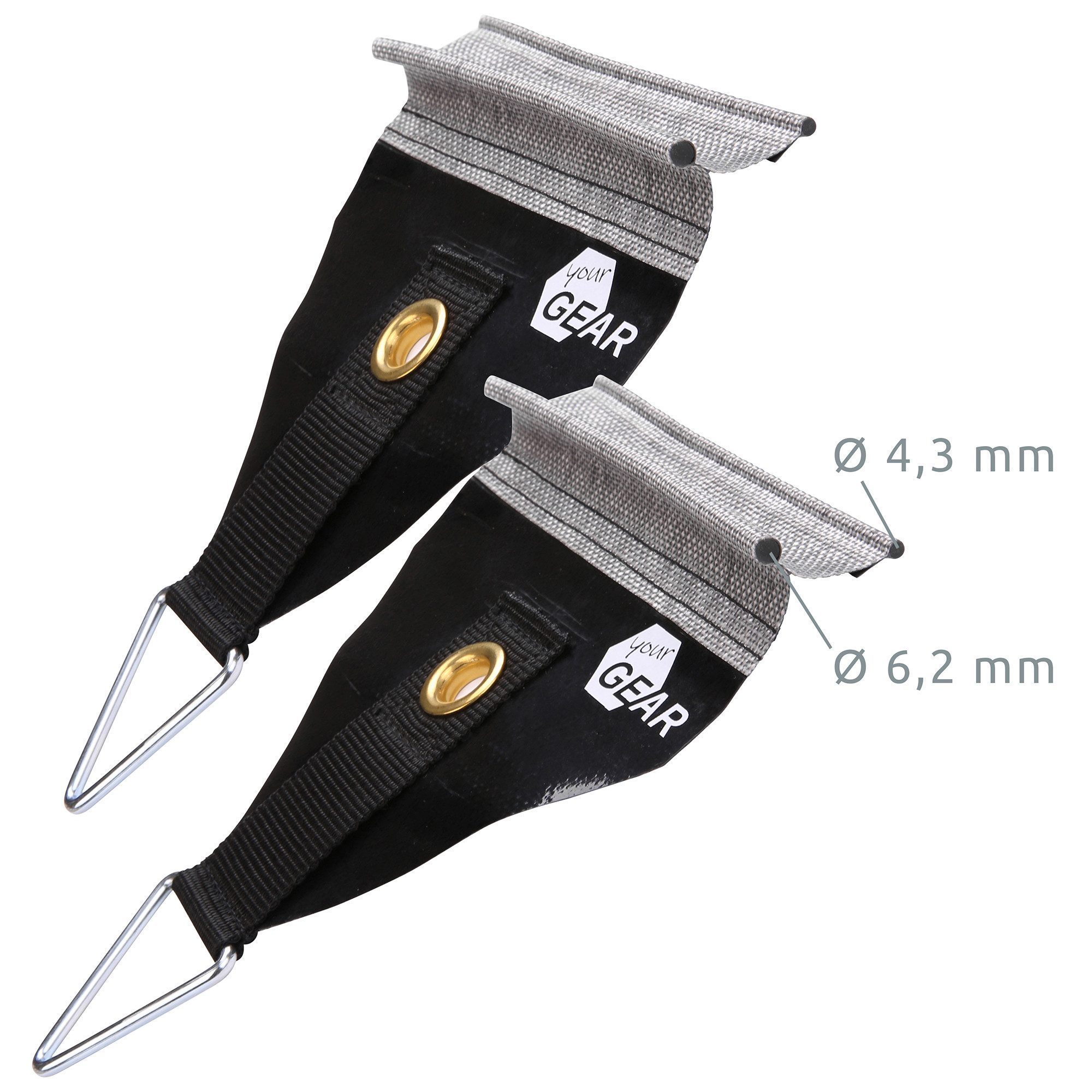 yourGEAR Sonnensegel your GEAR Storm Set Markise - 4-Punkt Markisensicherung Sturmband
