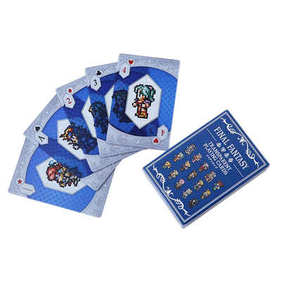 Square Enix Spiel, Final Fantasy Kartenspiel, FF Playing Cards, 54 transparente Spielka, Final Fantasy Kartenspiel