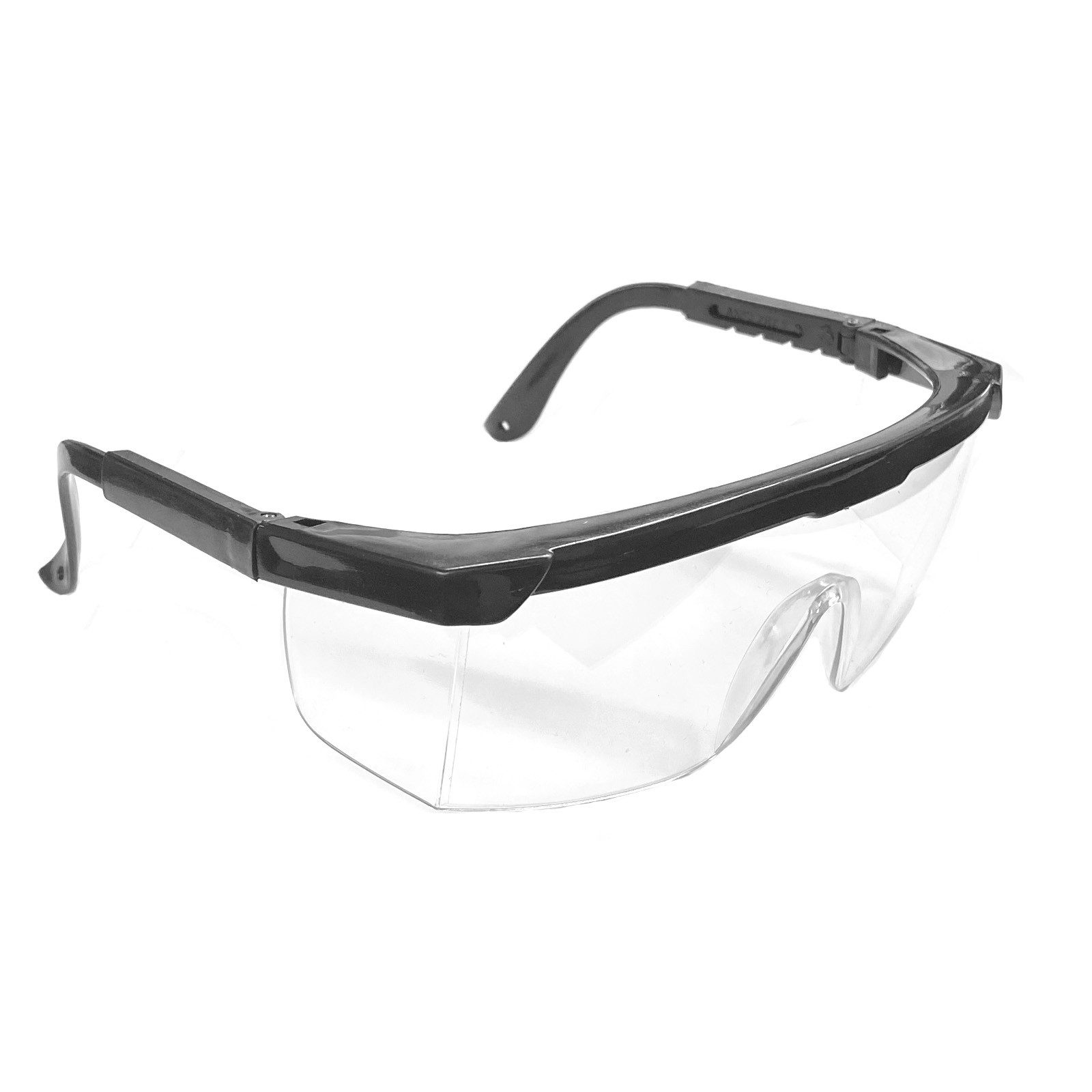 HAC24 Arbeitsschutzbrille Schutzbrille Augenschutz Sicherheitsbrille Arbeitsbrille, (Set, 5St), mit verstellbarem Bügel