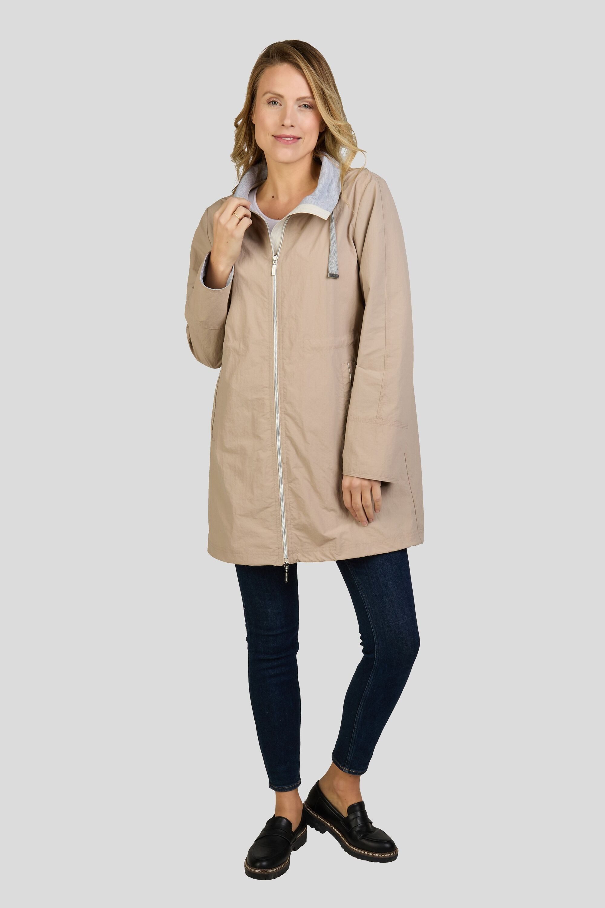 White Label Parka Leistentaschen mit Metallperlen-Zierband
