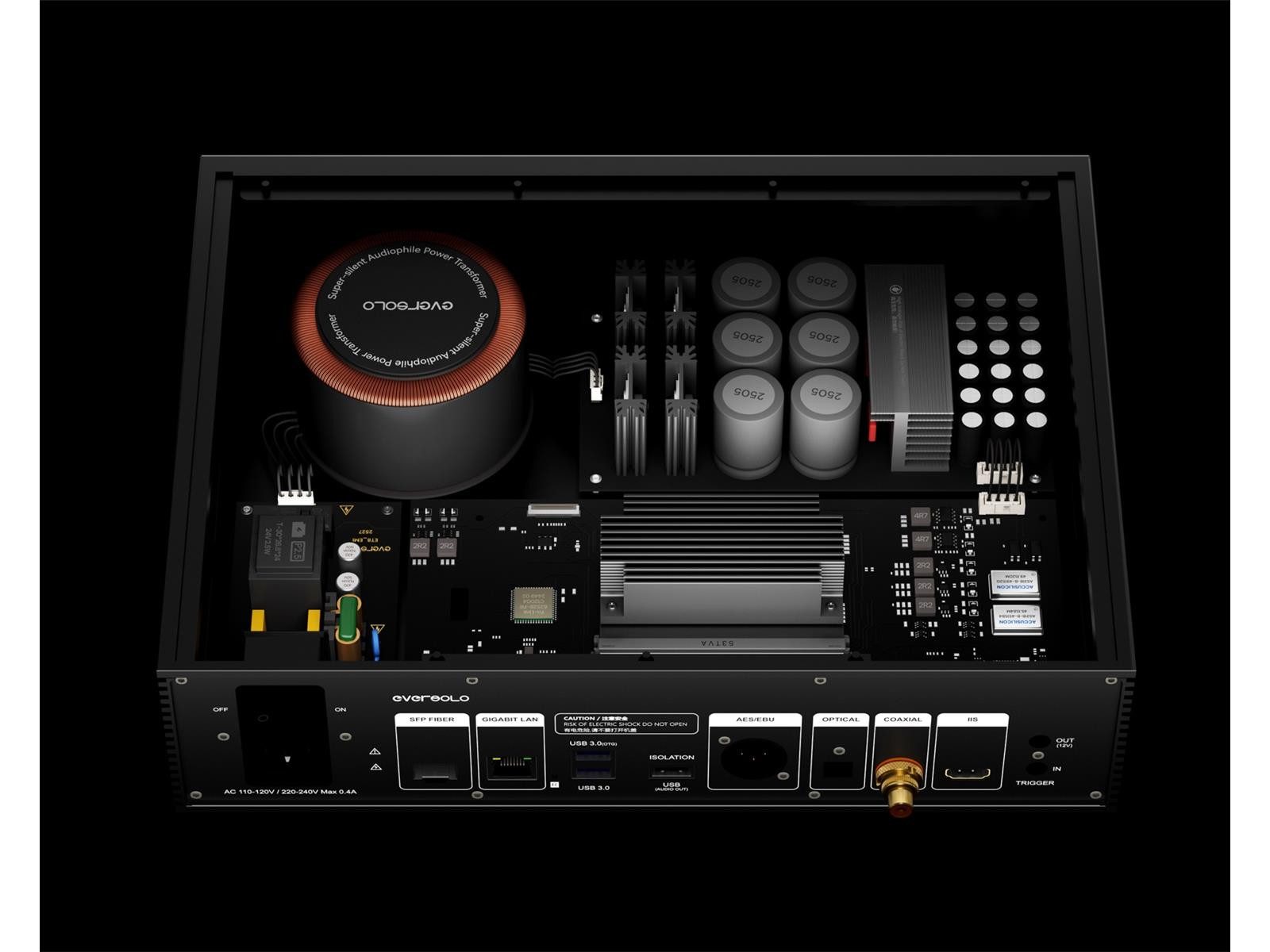 Eversolo Eversolo T8 Digital Media Streamer ohne Dac Netzwerkplayer