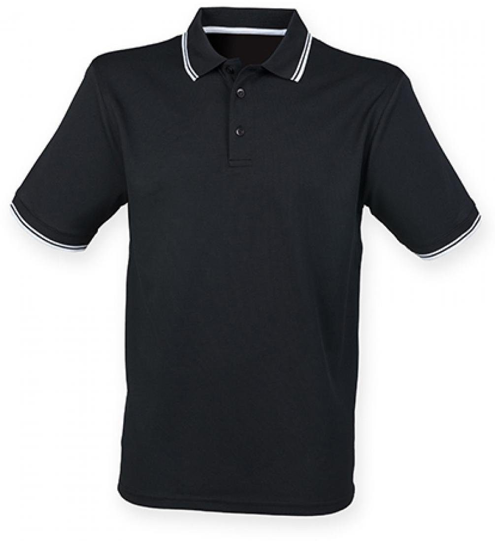 Poloshirt Herren Coolplus® Short Sleeved Tipped Polo Shirt