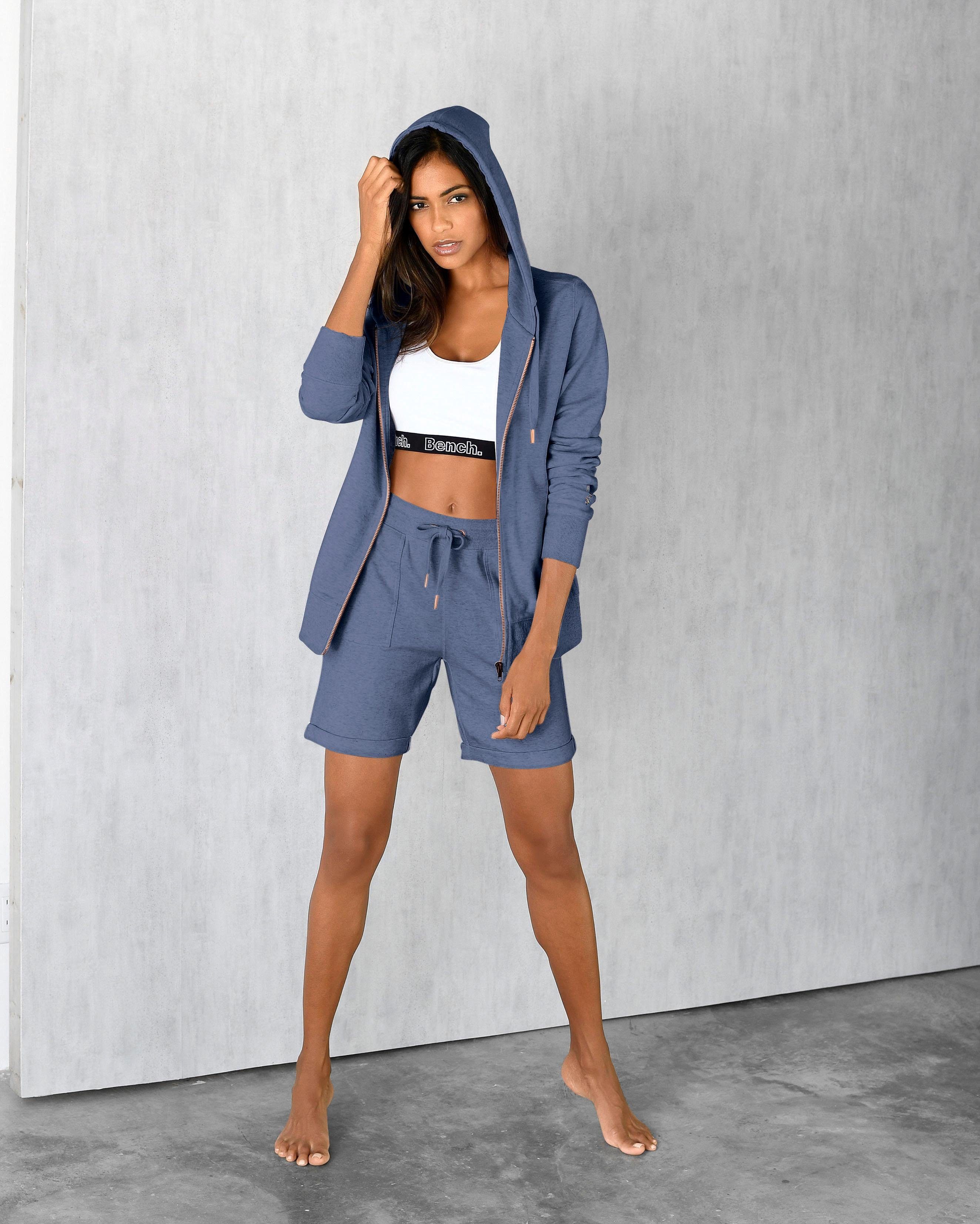 Bench. Loungewear Sweatjacke mit Taschen und Zipper, Loungeanzug – Bild 3 von 5