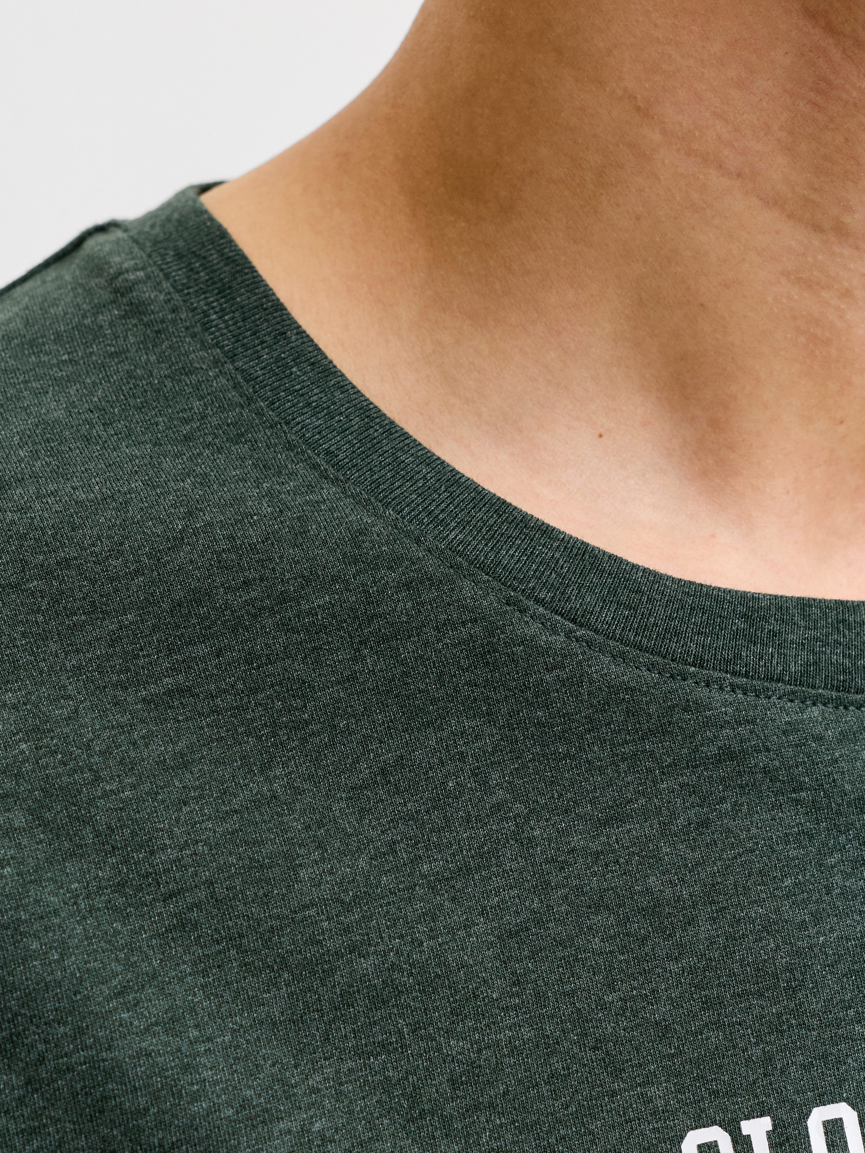 Jack & Jones T-Shirt JJELOGO TEE SS O-NECK 2 COL AW26 SN Baumwolle, regular fit