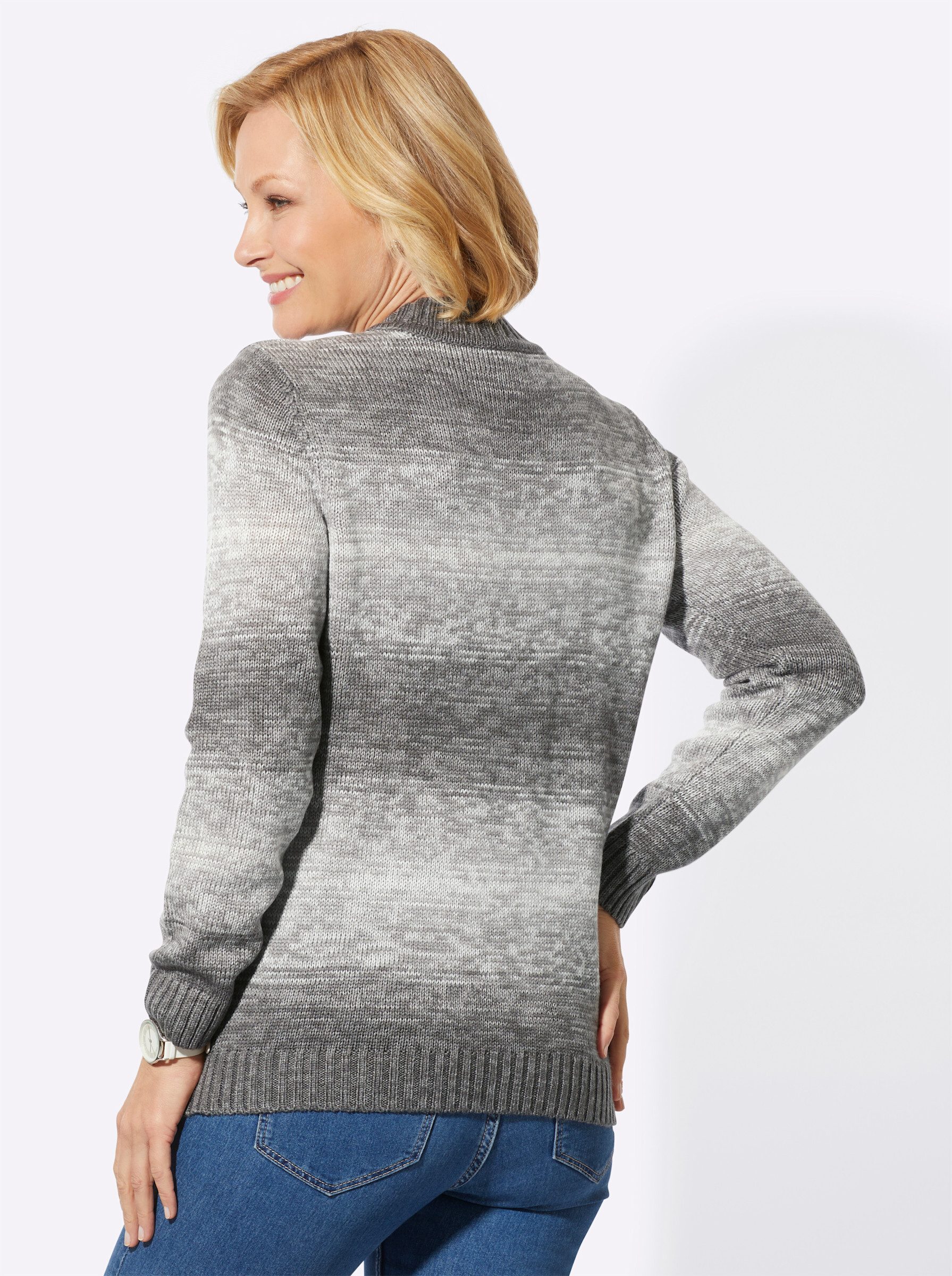 Witt Strickpullover Stehkragenpullover günstig online kaufen