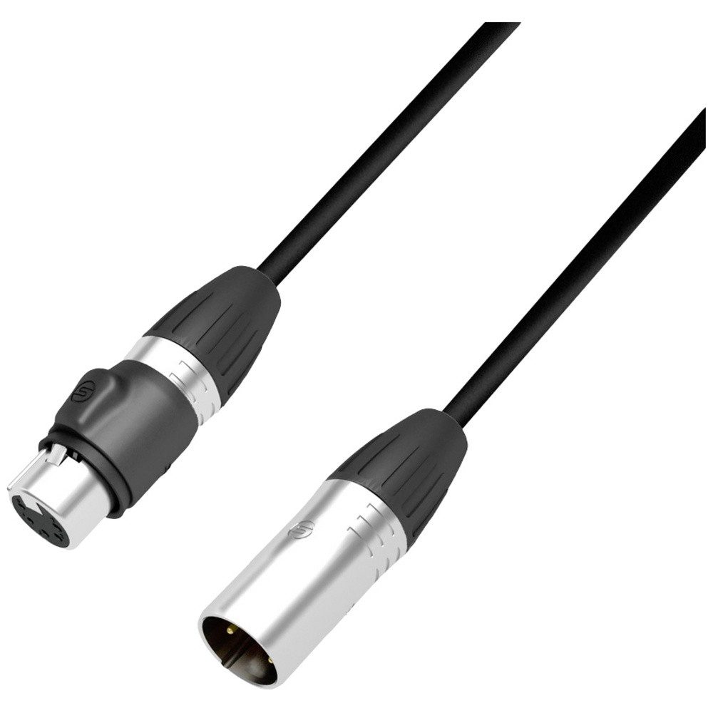 Adam Hall Adam Hall 4 STAR DGH 0500 IP65 DMX XLR Verbindungskabel [1x XLR-Stecke Audio-Kabel, (500.00 cm)