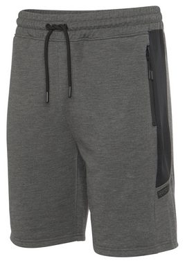 AUTHENTIC LE JOGGER Shorts - Sporthose mit Mesheinsätzen und seitlichen Reißverschlusstaschen