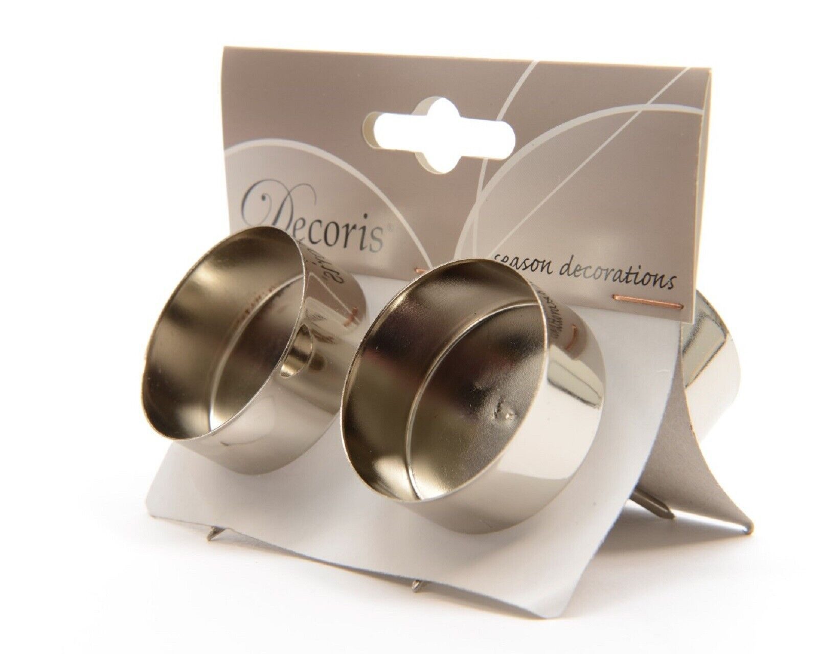 Kaemingk Kerzenhalter Adventskranzkerzenhalter Metall Ø 4,2 günstig online kaufen