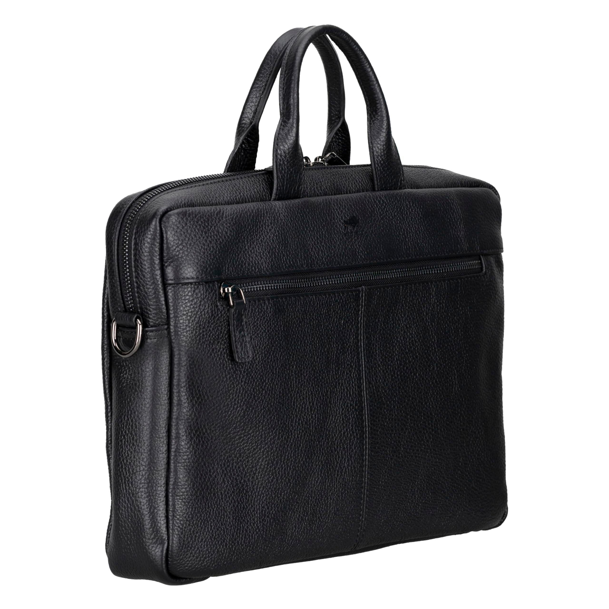 Solo Pelle Businesstasche Leder Aktentasche, Businesstasche, Arbeitstasche, Reisetasche
