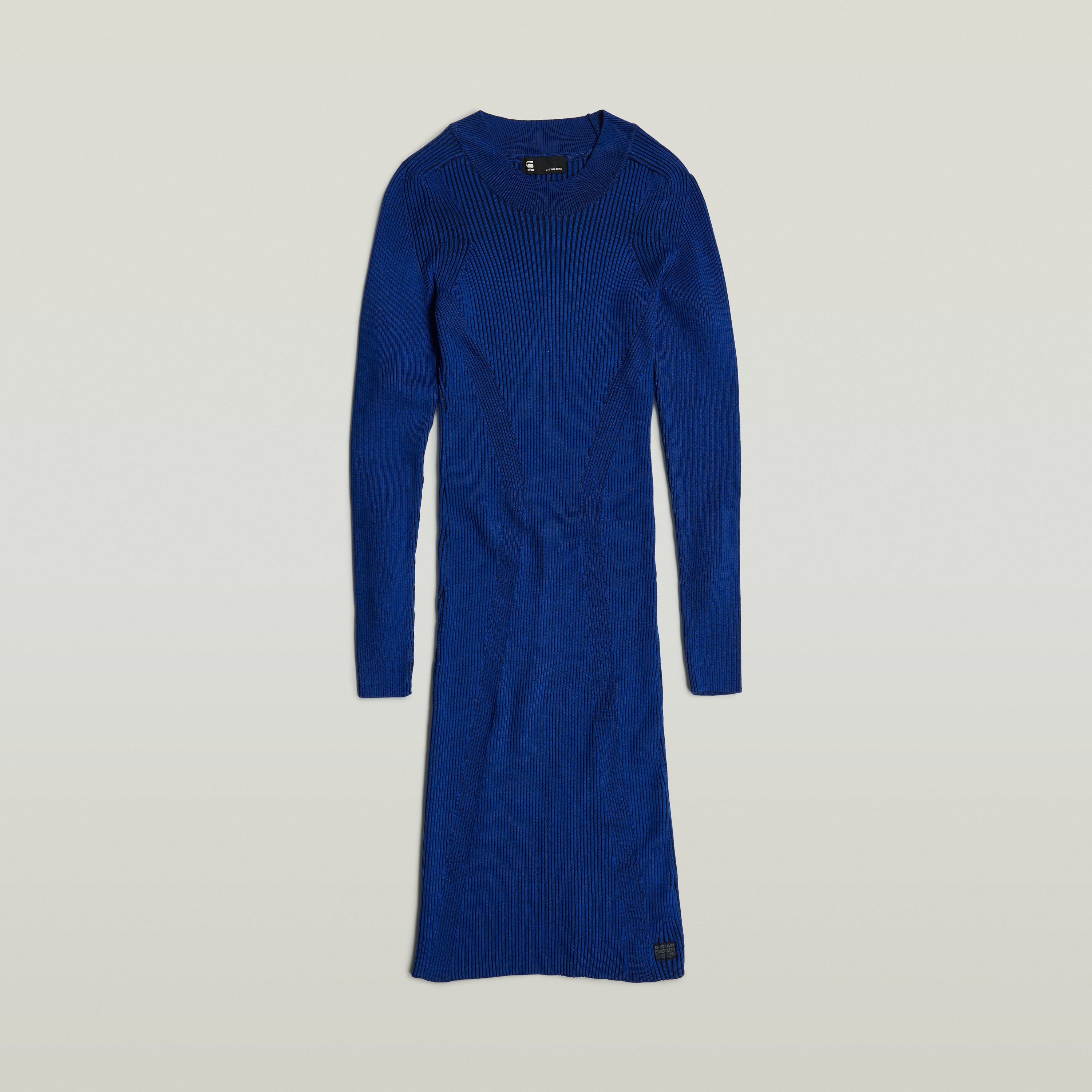 G-STAR Strickkleid Plated Slim Knit Dress