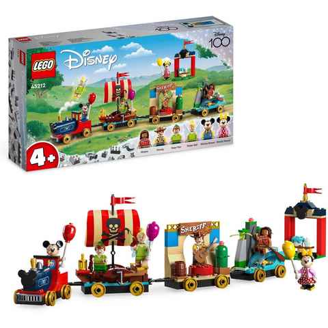 LEGO® Konstruktionsspielsteine Disney Geburtstagszug (43212), LEGO® Disney, (200 St), Made in Europe
