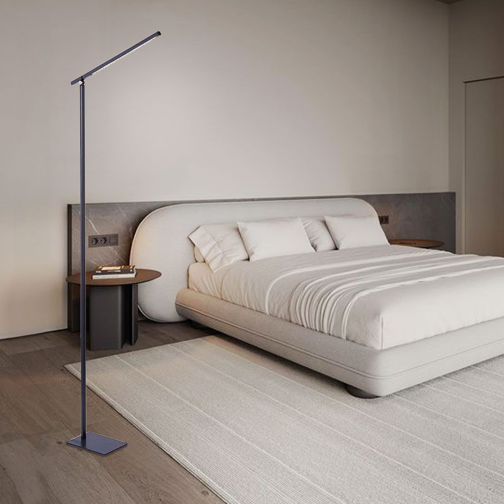 NOWA LED Stehlampe, LED-Leuchtmittel fest verbaut, Warmweiß, Stehlampe Steh günstig online kaufen