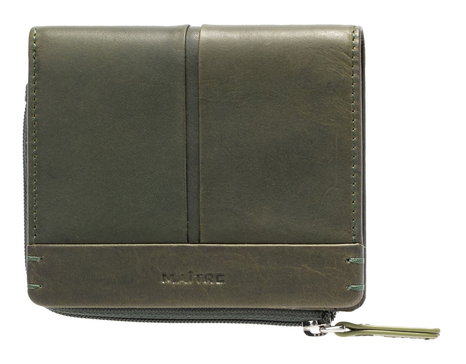 Maître Geldbörse Alberta Purse, aus echtem Rindsleder mit RFID-Blocker Schutz