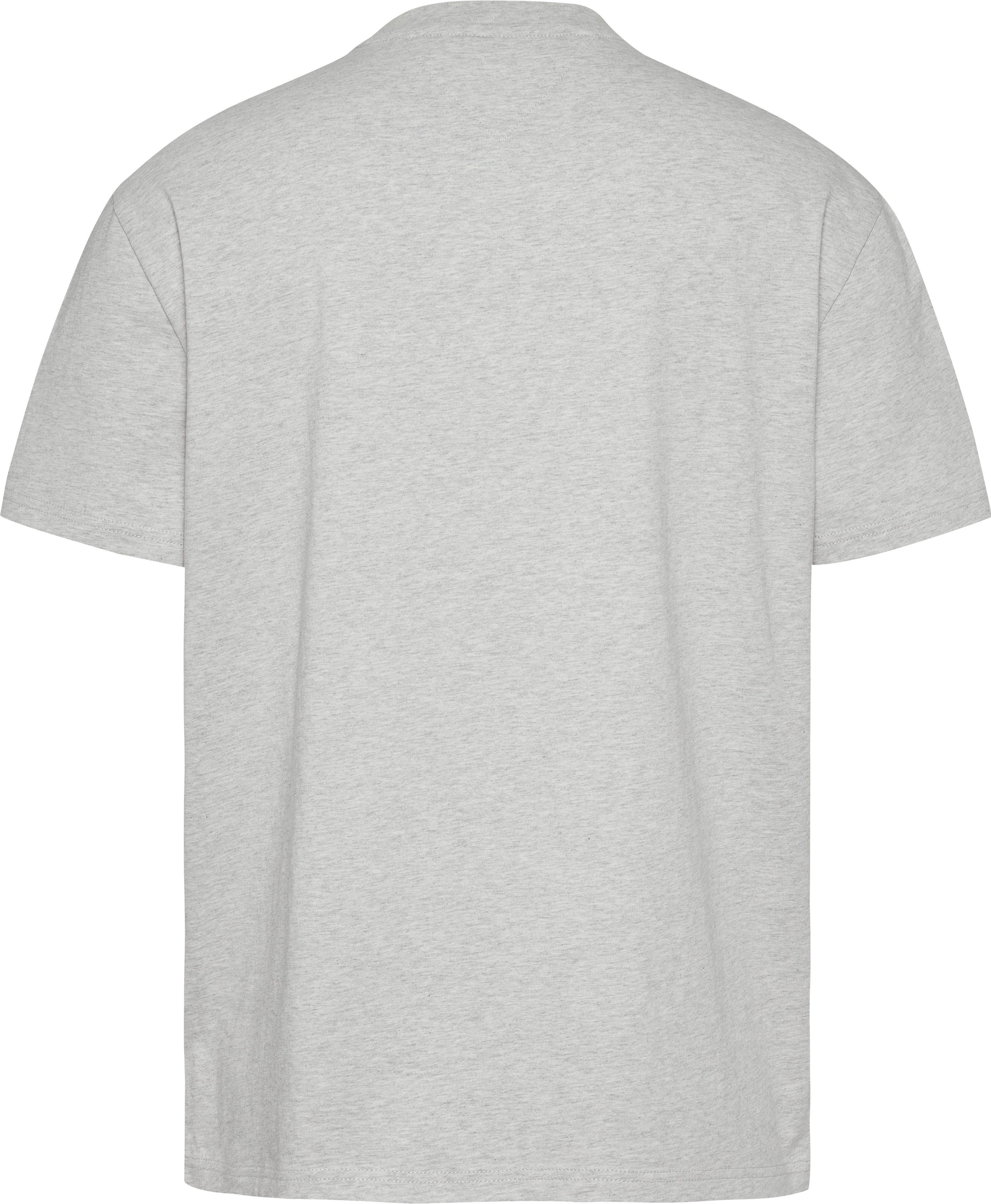 Tommy Jeans T-Shirt TJM REG LINEAR LOGO TEE EXT Rundhals, Regular Fit