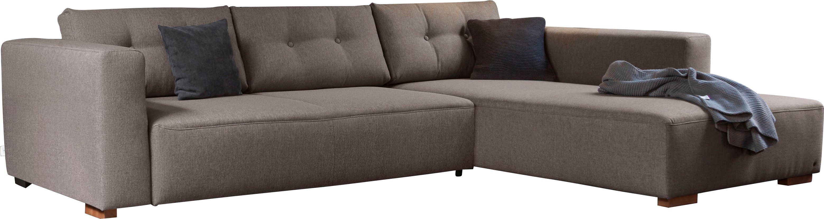 TOM TAILOR HOME Ecksofa HEAVEN CHIC M, aus der COLORS COLLECTION, wahlweise mit Bettfunktion & Bettkasten