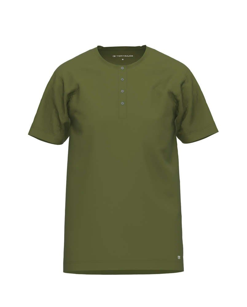 TOM TAILOR Pyjamaoberteil T-Shirt Kansas Button 71040 (Doppelpack)