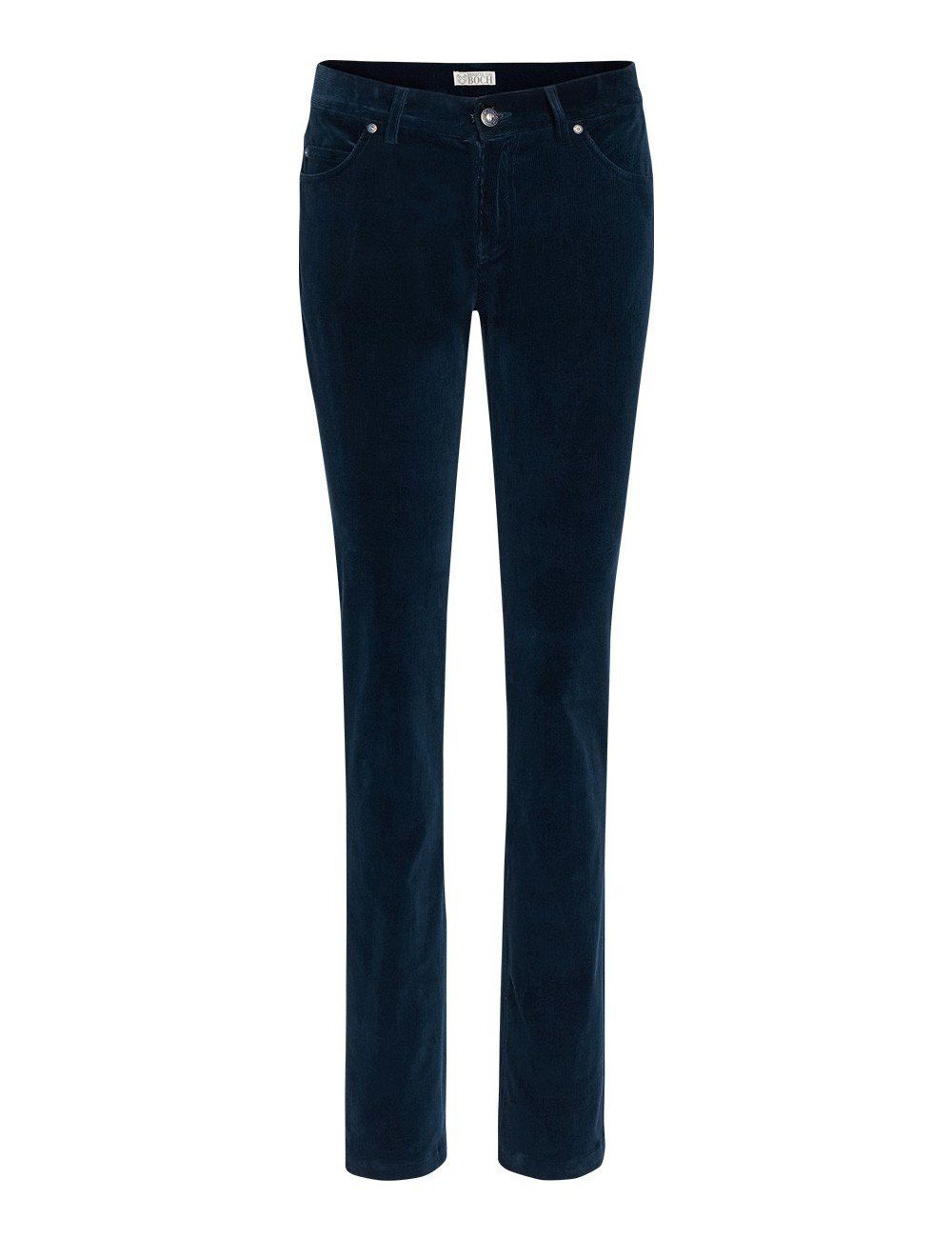 Brigitte von Boch Samthose Hanley Cord-Hose marineblau