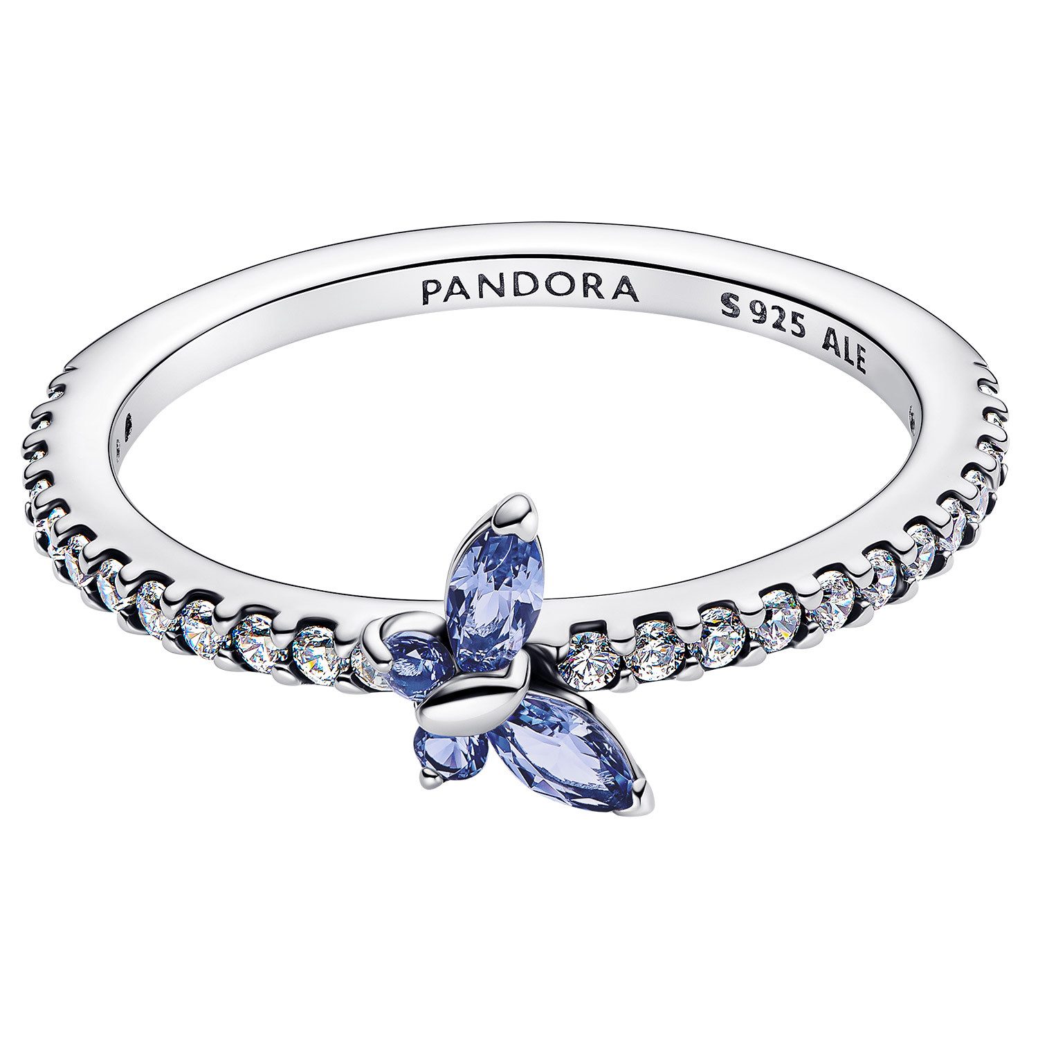 Pandora Silberring Damen-SilberFunkelnder Blau günstig online kaufen