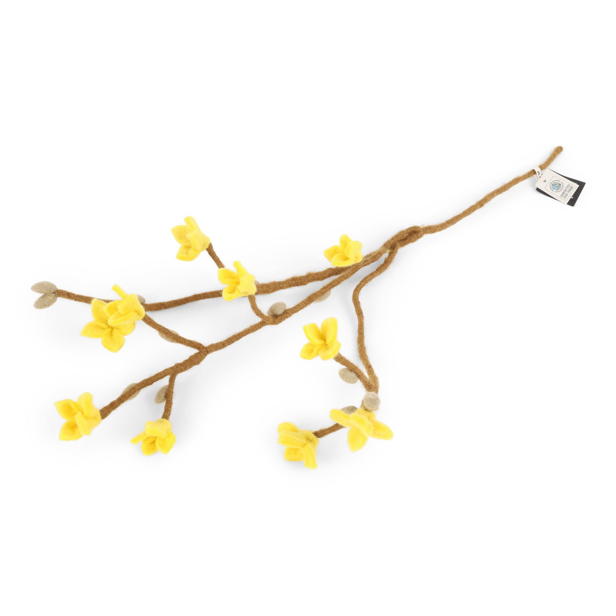 Kunstblumenstrauß Zweig aus Filz, fairtrade, handmade günstig online kaufen
