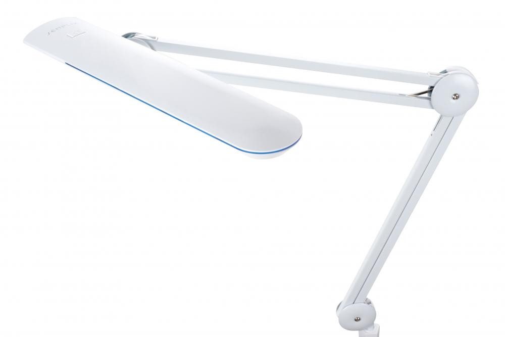 Semplix LED Arbeitslicht - LED Arbeitslampe weiß schwenkbar / dimmbar / Tischklemme