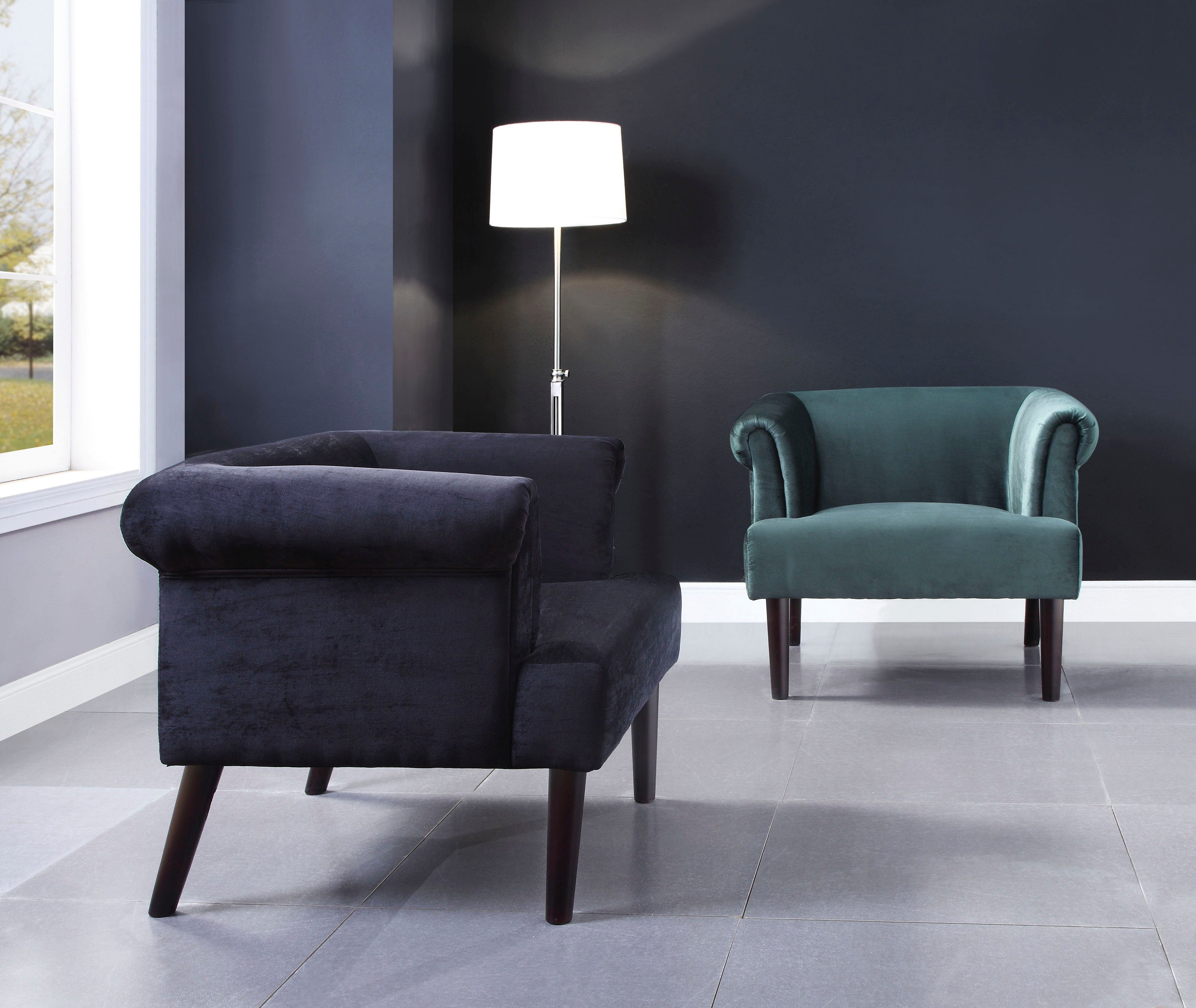 ATLANTIC home collection Sessel Charlie, Loungesessel günstig online kaufen