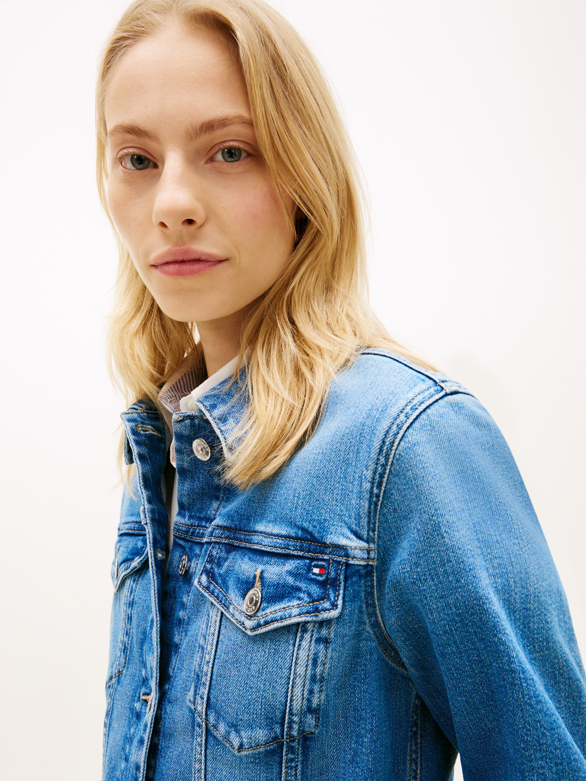 Tommy Hilfiger Jeansjacke DNM FINN SLIM JACKET LS