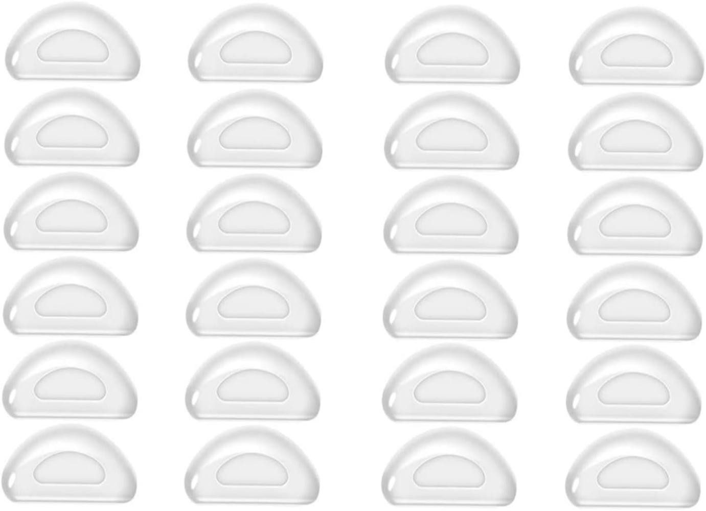 FELIXLEO Brillengestell Nasenpads zum Einstecken Anti-Rutsch Brillen Nasenpads Soft