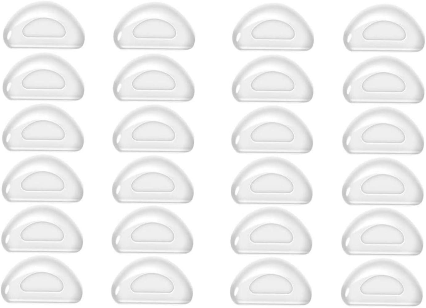 FELIXLEO Brillengestell Nasenpads zum Einstecken Anti-Rutsch Brillen Nasenpads Soft