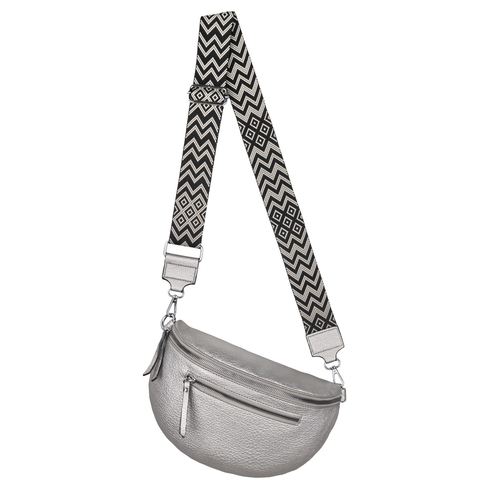 EAAKIE Gürteltasche Bauchtasche Umhängetasche Crossbody-Bag Kunstleder Ital günstig online kaufen